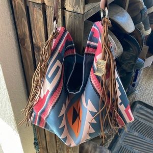 Pendelton Print Tote